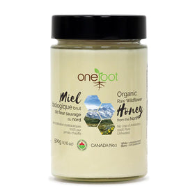 OneRoot wildflower honey jar with rich nectar for daily sweetness.