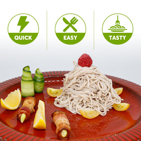 ONETANG buckwheat brown rice noodles uncooked, ideal for versatile dishes.