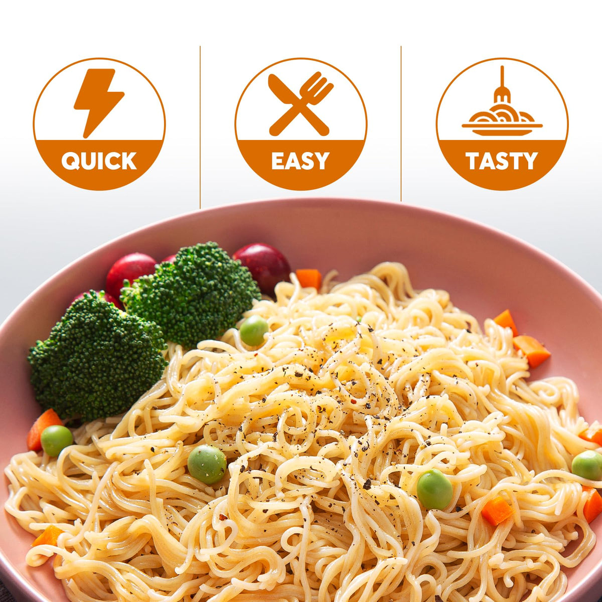ONETANG no-sodium ramen noodles promoting a balanced meal with salt-free option