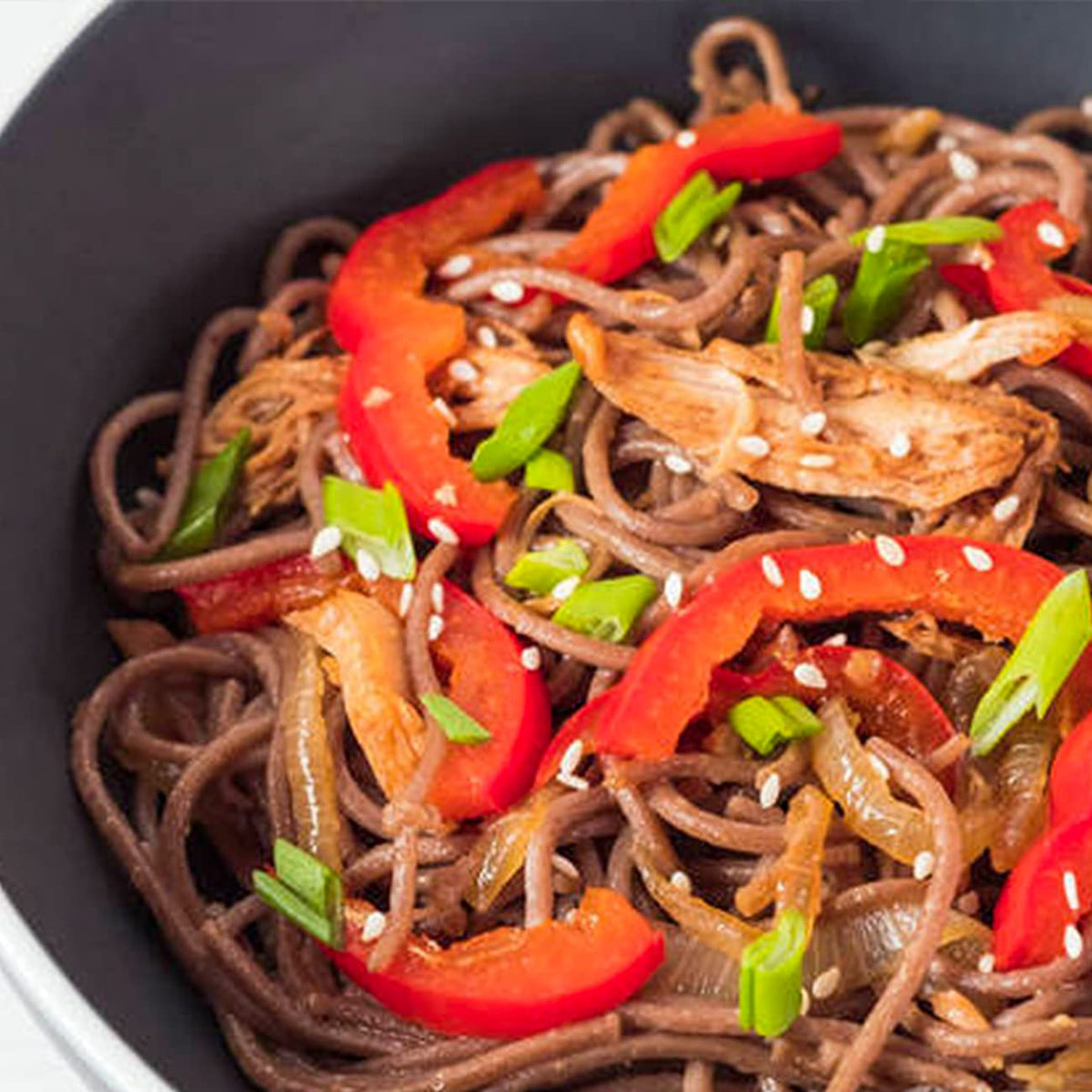 ONETANG serving bowl idea showing gluten-free, lower-carb pasta option.