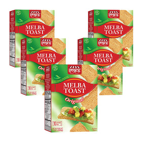 Only Kosher Candy Melba Toast slices crisp original flavor for a light snack