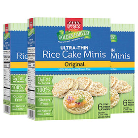 Only Kosher Candy Ultra-Thin Original Rice Cake Minis, light crunch ideal for breakfast