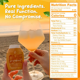 Oomfs Drops electrolyte boost supports hydration through activity