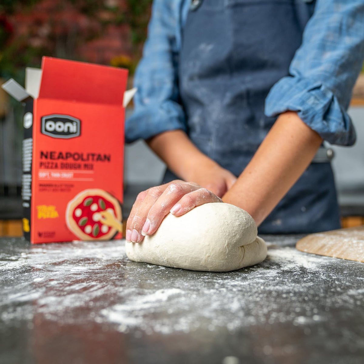Ooni Neapolitan Dough Mix supports quick three-hour readiness.