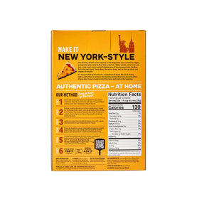 Close-up of high-quality ingredients in Ooni New York Style dough mix