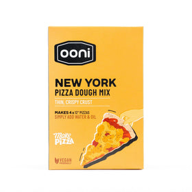 Ooni New York Style dough mix pack for quick, easy home pizza prep