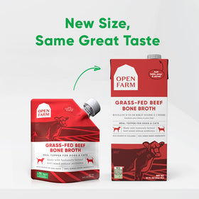 Close-up of grass-fed beef bone broth in bottle