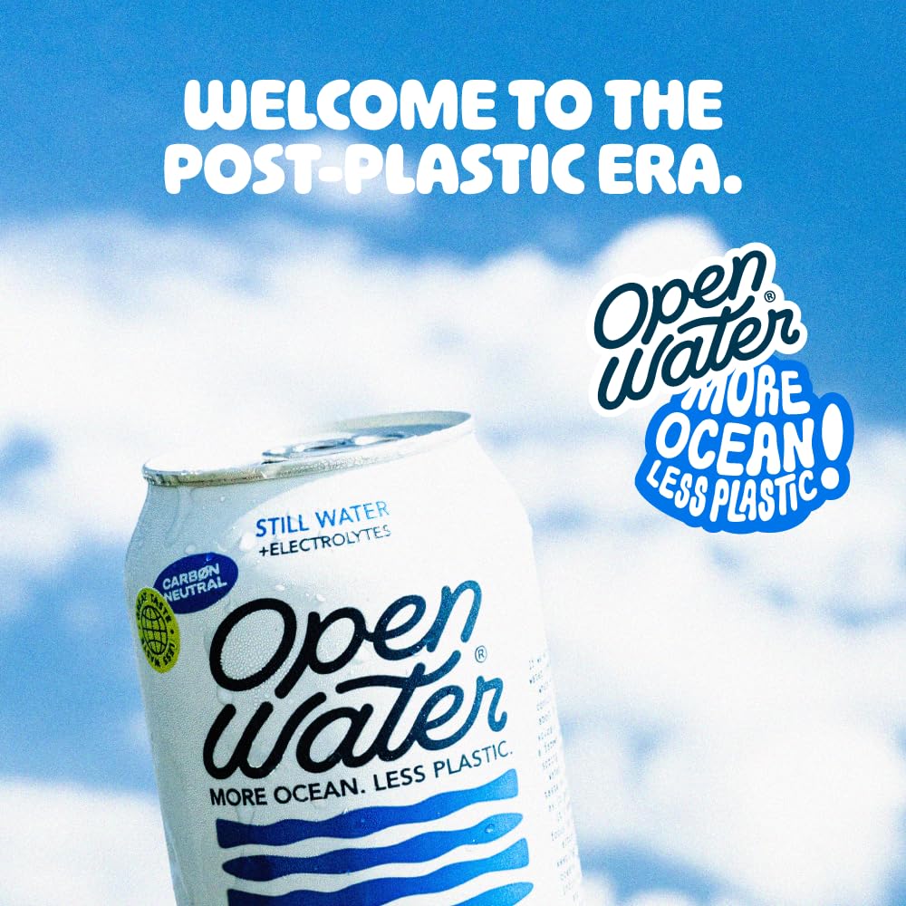 Open Water storage concept showing cans for long-term emergencies.
