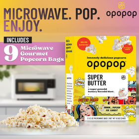 Opopop 9 count packaging ready for shareable movie night snacks