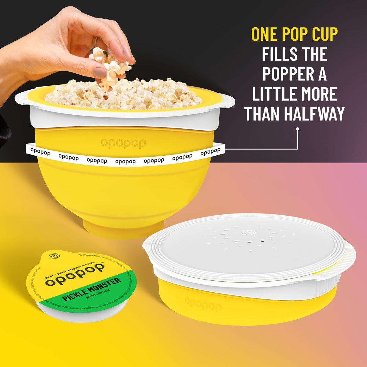 Opopop gluten-free snacks crafted for mindful snacking.