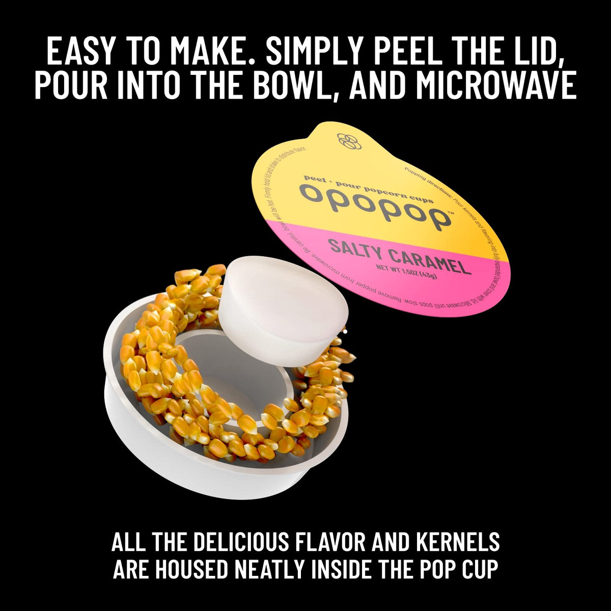 Opopop Maui Heat popcorn cups add tropical spice to snacking.