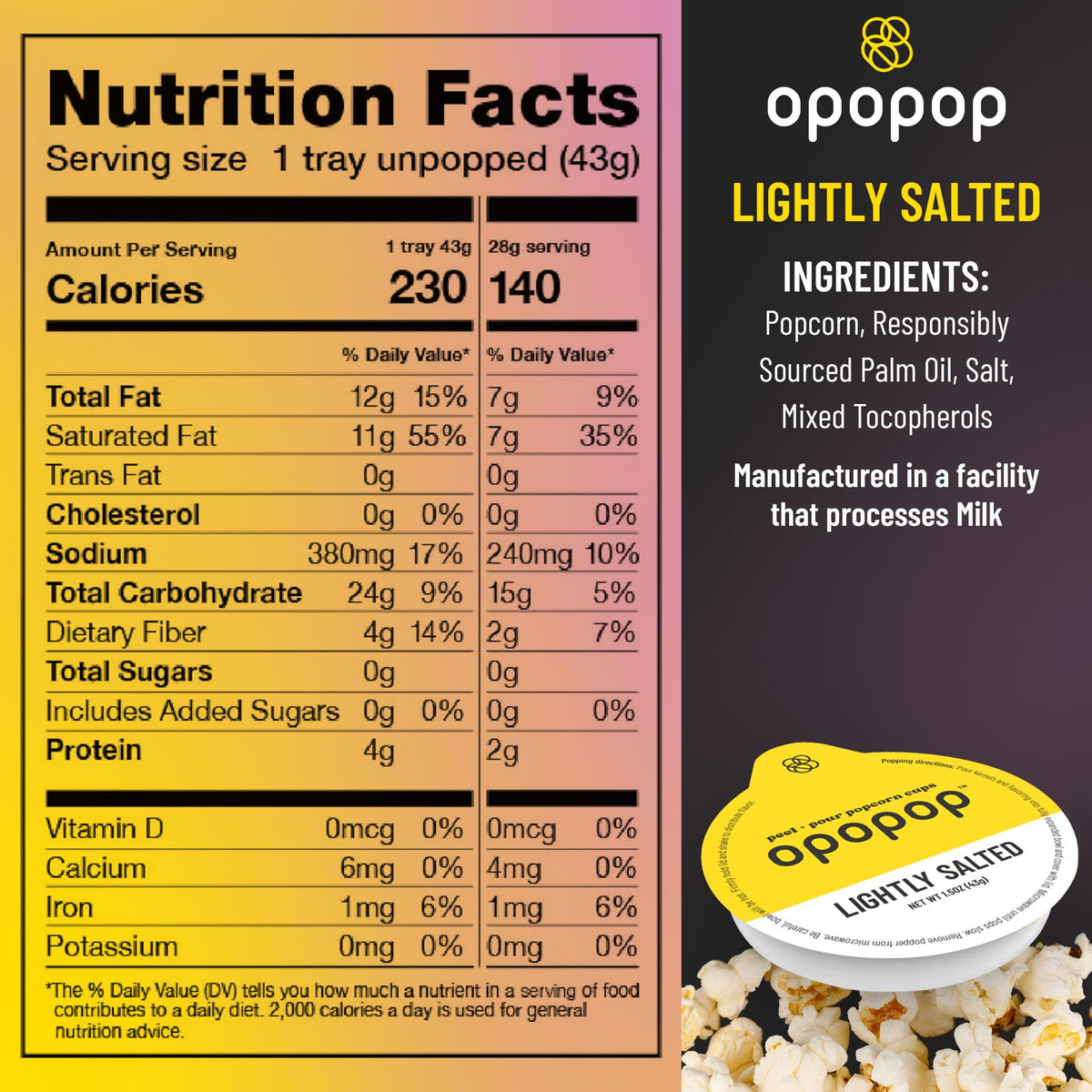 Opopop microwave popcorn in bowl shows easy, mess-free preparation.