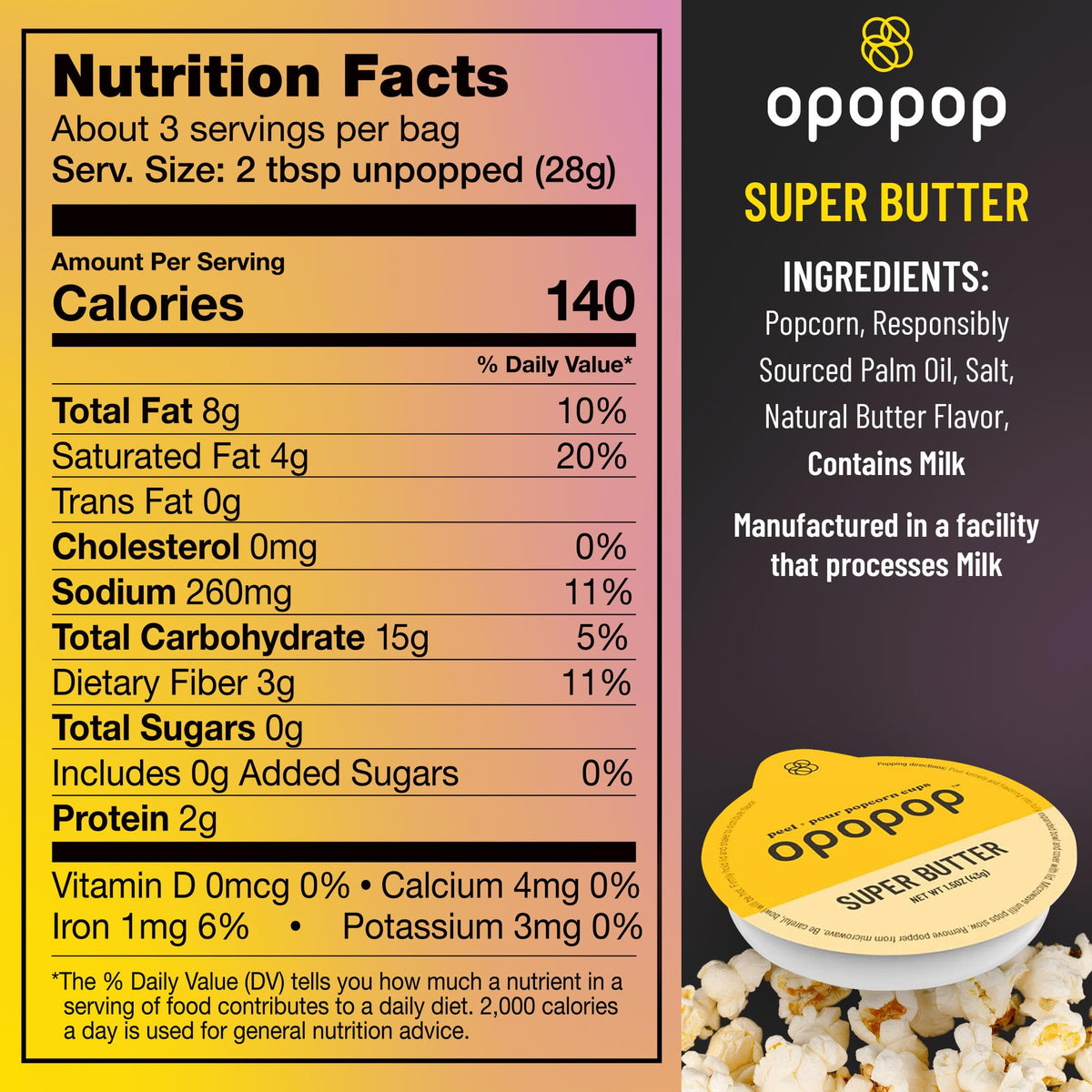 Opopop microwave-ready cups in use for effortless prep