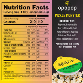 Opopop popcorn flavoring pack enables customizable at-home flavor.