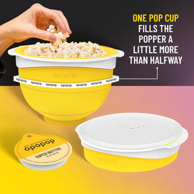 Opopop snack-sized serving cups designed for portion control