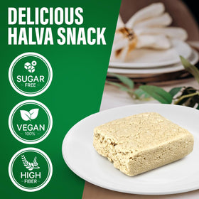 Oppenheimer USA vanilla halva bars showcase vegan and kosher goodness.