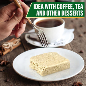 Oppenheimer USA vanilla halva bars highlight natural tahini.