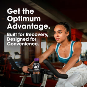 Optimum Nutrition 40g Protein Shake with fiber and calcium for balanced nutrition.