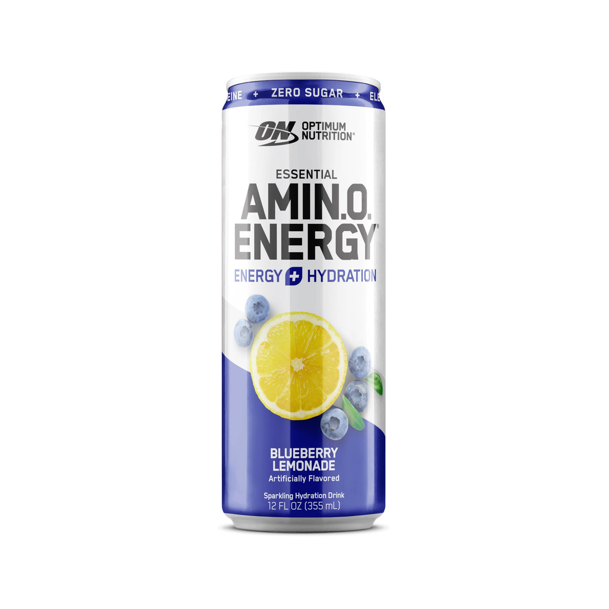 Optimum Nutrition Amino Energy Peach Bellini can delivers light, low-calorie energy