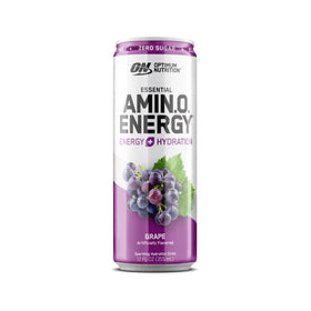 Optimum Nutrition Amino Energy grape during exercise providing amino acid support.
