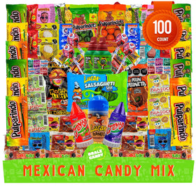 Órale Candy Mexican Candy Mix 100-count box displayed for parties