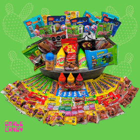 Órale Candy Pelon Pelo Rico Mango and original flavors showcased