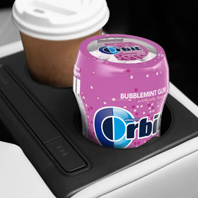 Orbit Bubblemint packaging closeup highlighting bulk option