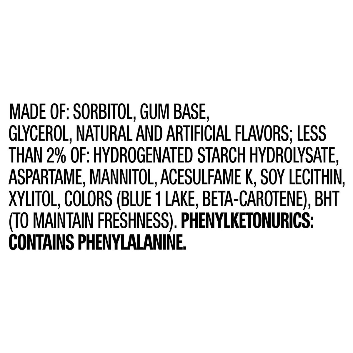 Orbit Spearmint Sugar Free Gum with ADA Seal label suggests trusted oral-care support.