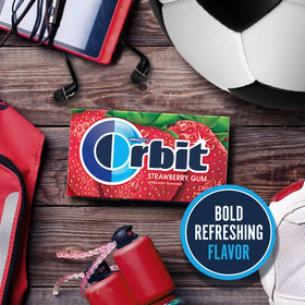 Gift idea image shows Orbit Strawberry Sugarfree Gum for stockings or baskets