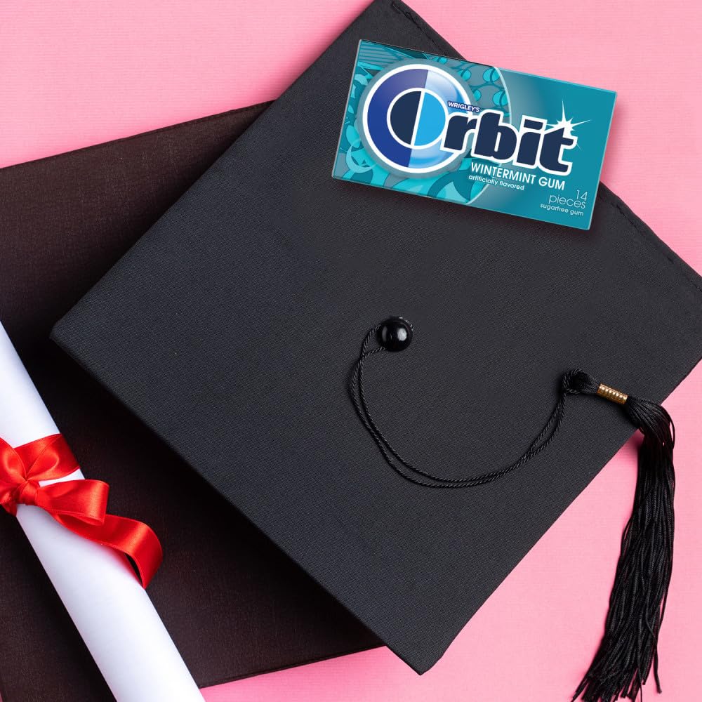 Orbit Wintermint car-pocket pack for quick fresh breath