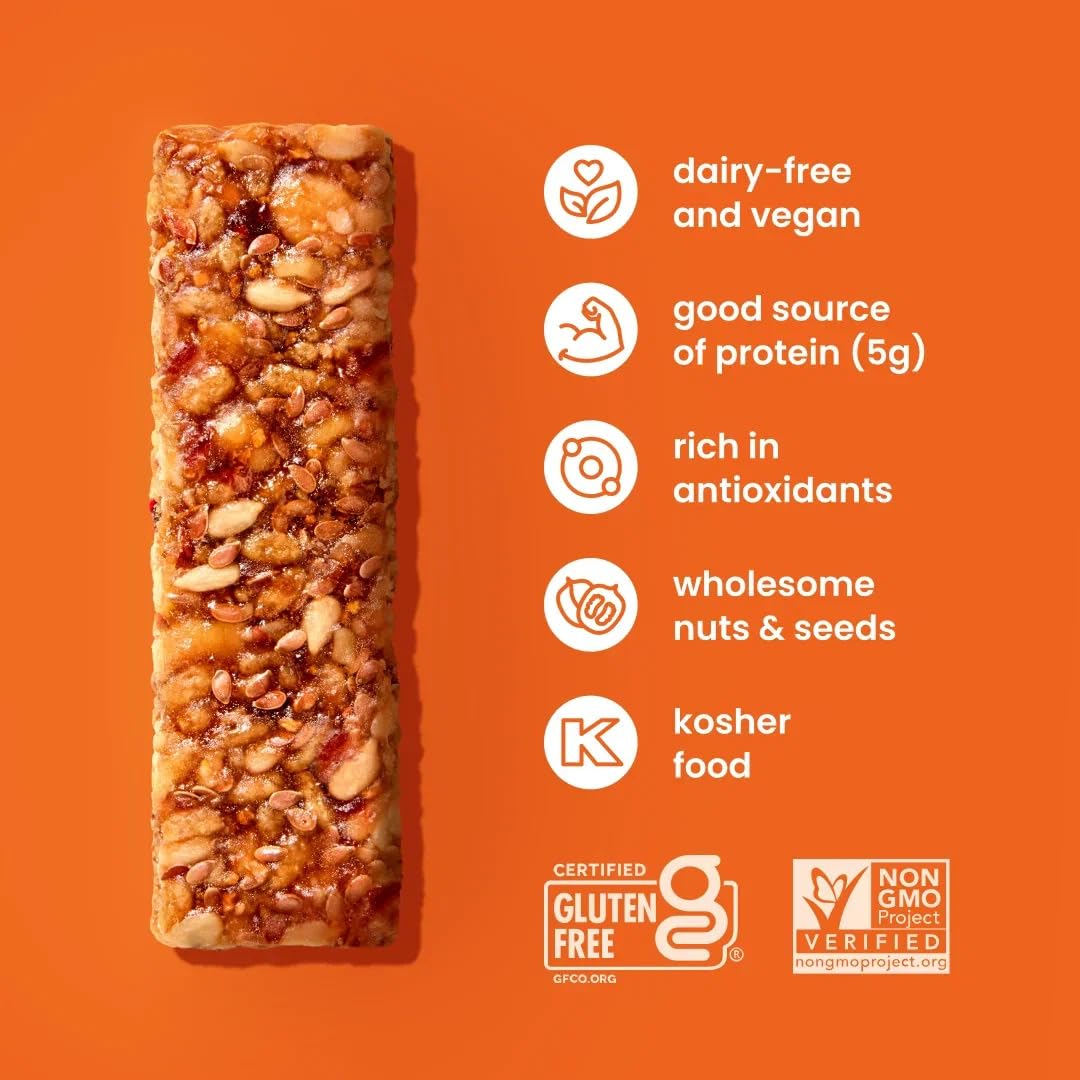 Orchard Bar gluten-free label on the package
