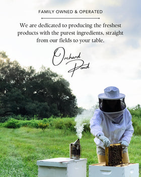 Orchard Pond Tupelo Honey straight from the jar for tasting