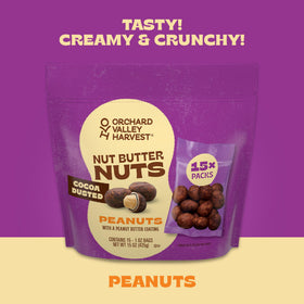 Orchard Valley Harvest Creamy Crunchy Nut Bites – balanced peanut snack