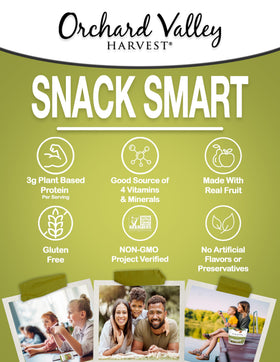 Orchard Valley Harvest cashews deliver creamy richness and balance in every handful.