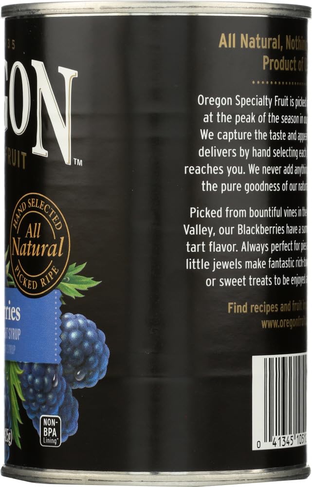 Oregon Blackberries 3-pack packaging shown for easy meal prep