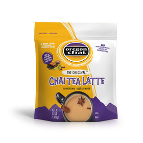 Oregon Chai Original dry chai latte mix in bulk bag for cafe prep