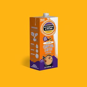 Oregon Chai Sugar Free packaging shows easy refrigeration after opening.
