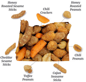 OREGON FARM FRESH SNACKS Blazing Trail chili crackers bring heat and crunch.
