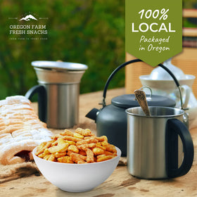 Cajun sesame sticks from Timberline Trail Spicy Mix displayed for bold flavor