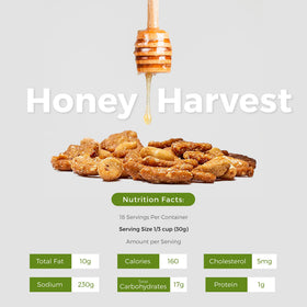 Oregon Farm Fresh Snacks honey crackers in a mixed snack bowl