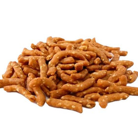 Oregon Farm Fresh Snacks Honey Roasted Sesame Sticks in a resealable bag for on-the-go snacking