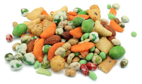 Oregon Farm Fresh Snacks Wasabi mix pack front for on-the-go snacking