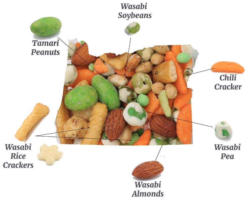 Oregon Farm Fresh Wasabi mix serving bowl ideal for parties and gatherings
