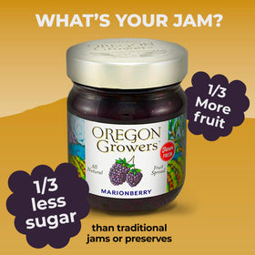Oregon Growers Marionberry fruit spread Pacific Northwest harvest
