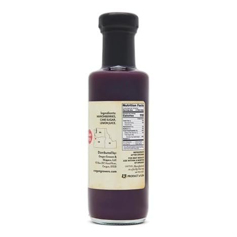 Oregon Growers Marionberry Syrup on waffles showing versatility and berry richness