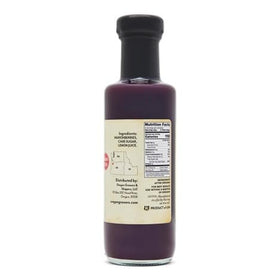 Oregon Growers Marionberry Syrup on waffles showing versatility and berry richness