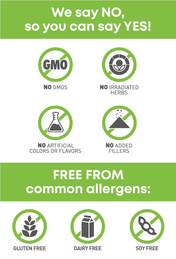 Oregon's Wild Harvest fenugreek label highlighting gluten-free and allergen-free qualities