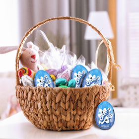 OREO Creme Filled Easter eggs wafer bits visible, adding texture.