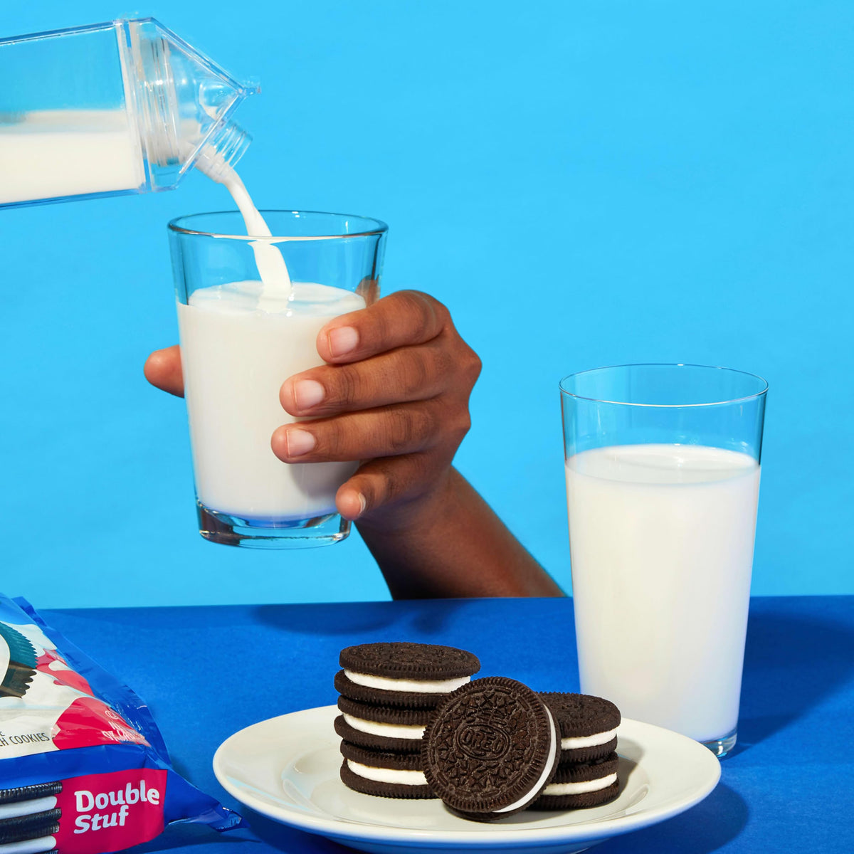 Dunk, twist, or lick moments with OREO Double Stuf delights.
