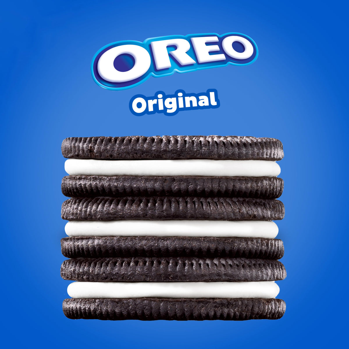 OREO cookies dunkable in milk for a simple, comforting treat.